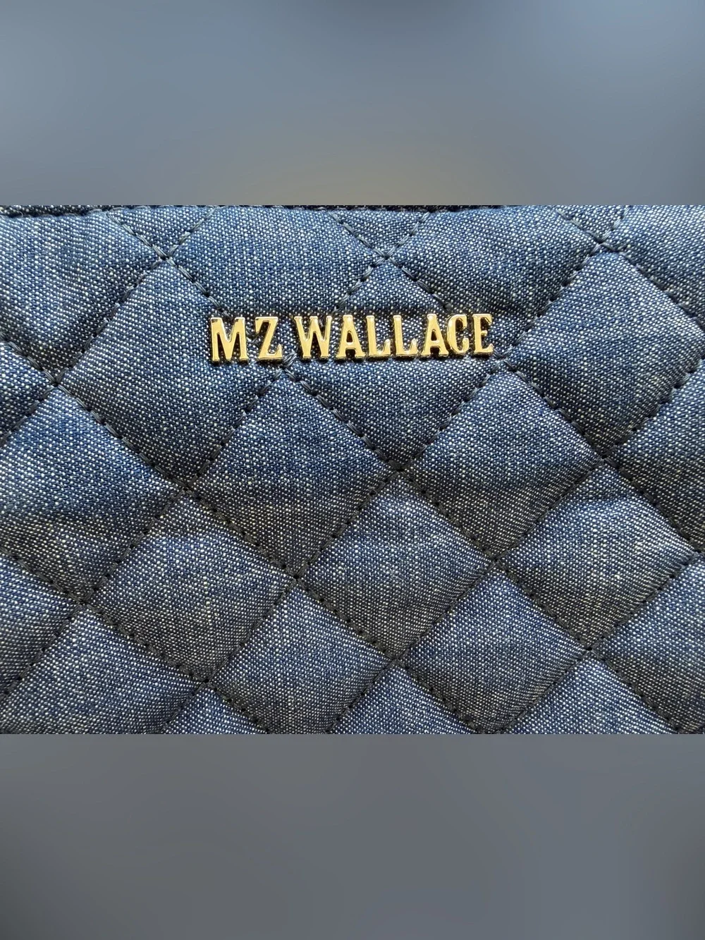 MZ Wallace Pippa Denim Crossbody Bag